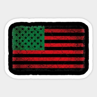 Pan African Black History Month and Juneteenth Pride and Heritage Design Sticker